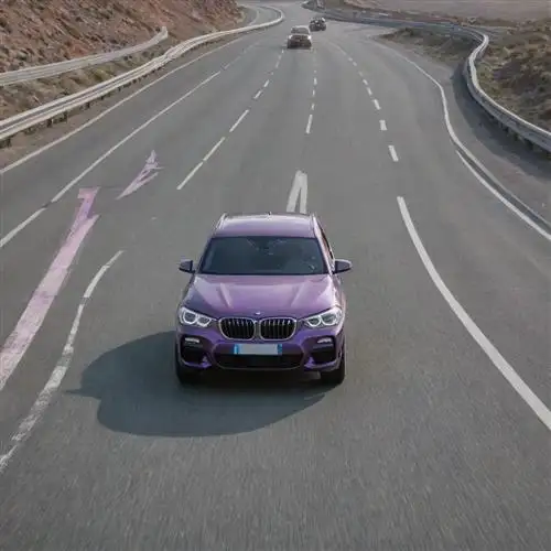 BMW X3 - The BMW X3's Adaptive Cruise Control system automatically adjusts your speed to maintain a safe distance from the vehicle in front of you.